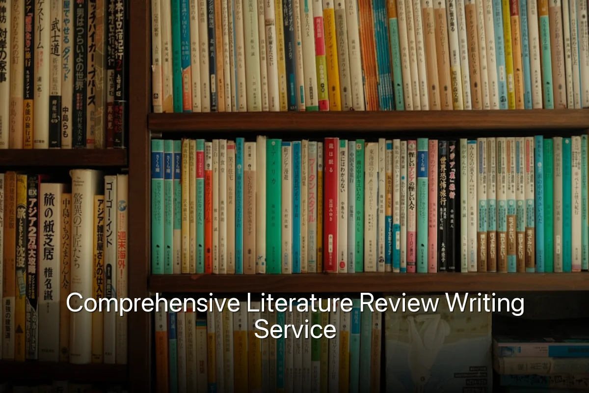 Comprehensive Literature Review Writing Service