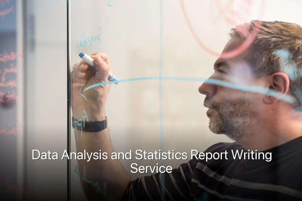 Data Analysis and Statistics Report Writing Service