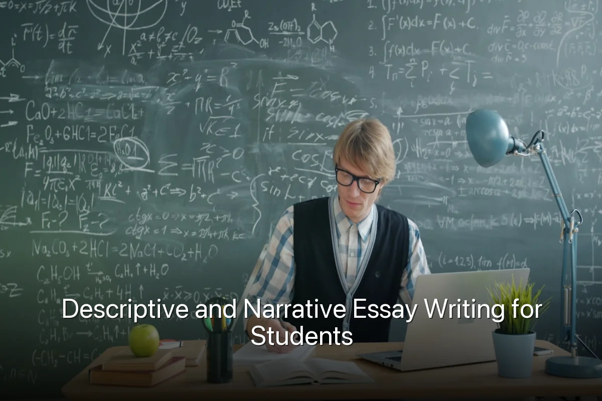 Descriptive and Narrative Essay Writing for Students