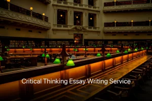 Critical Thinking Essay Writing Service