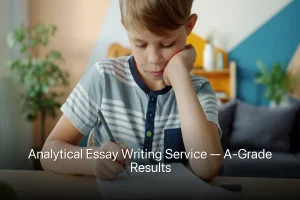 Analytical Essay Writing Service — A-Grade Results