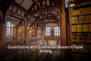 Quantitative and Qualitative Research Paper Writing