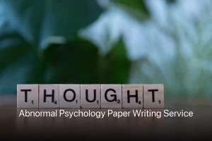 Abnormal Psychology Paper Writing Service